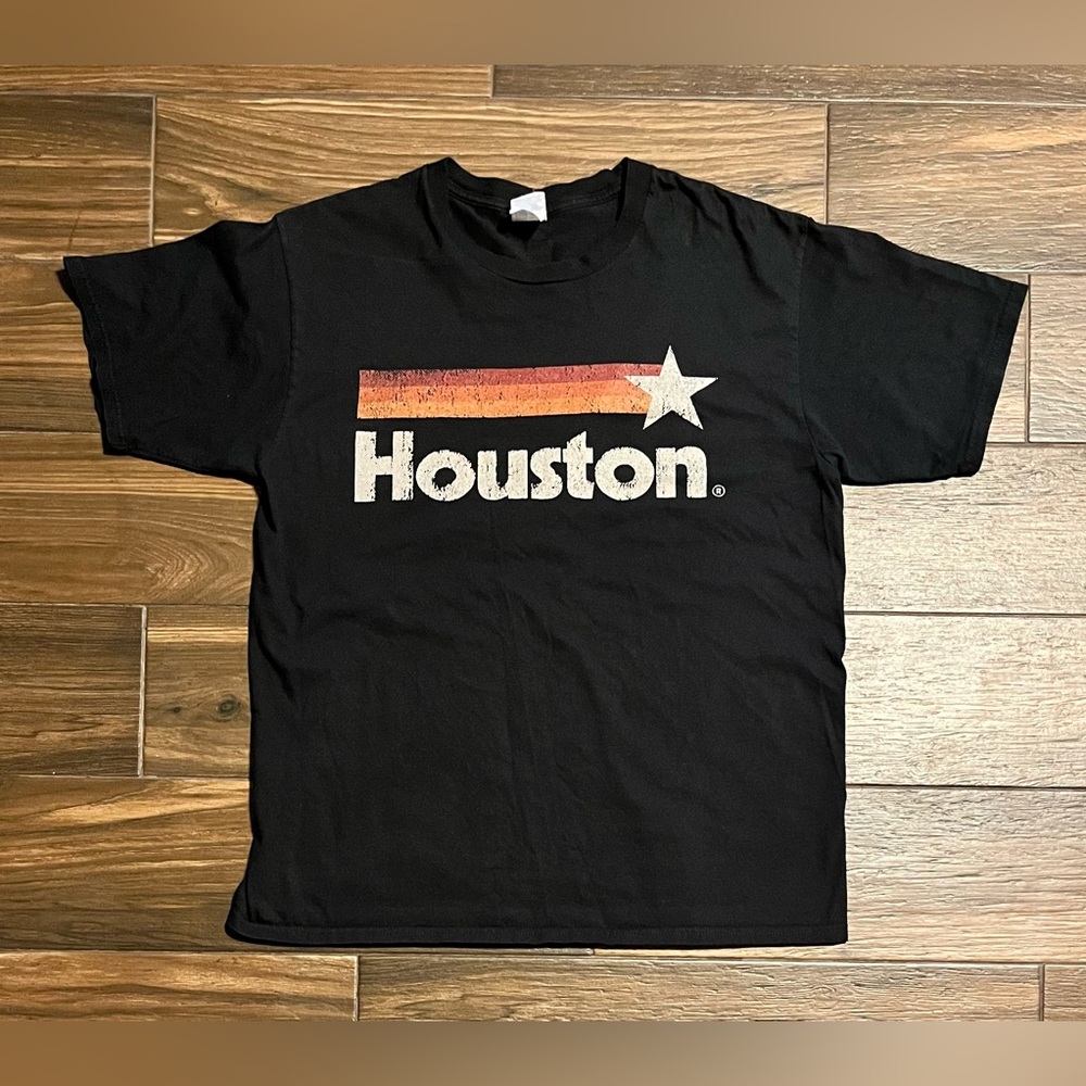 Houston Black‎ T-Shirt